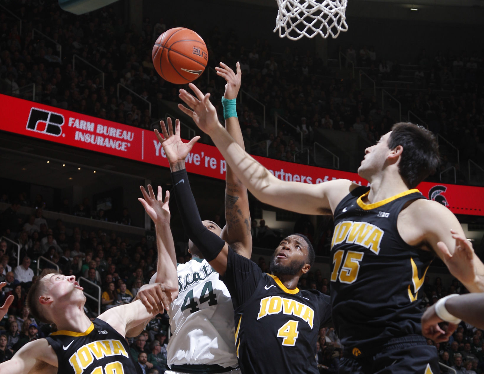 Iowa Michigan St Basketball